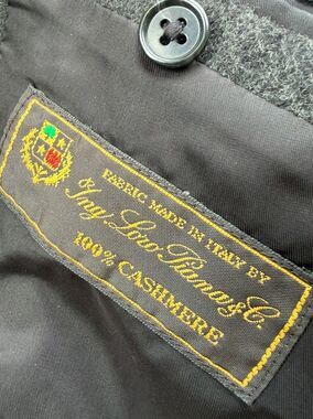 Club Monaco New York x Loro Piana 100% Cashmere Gray Blazer Grant Fit 42R